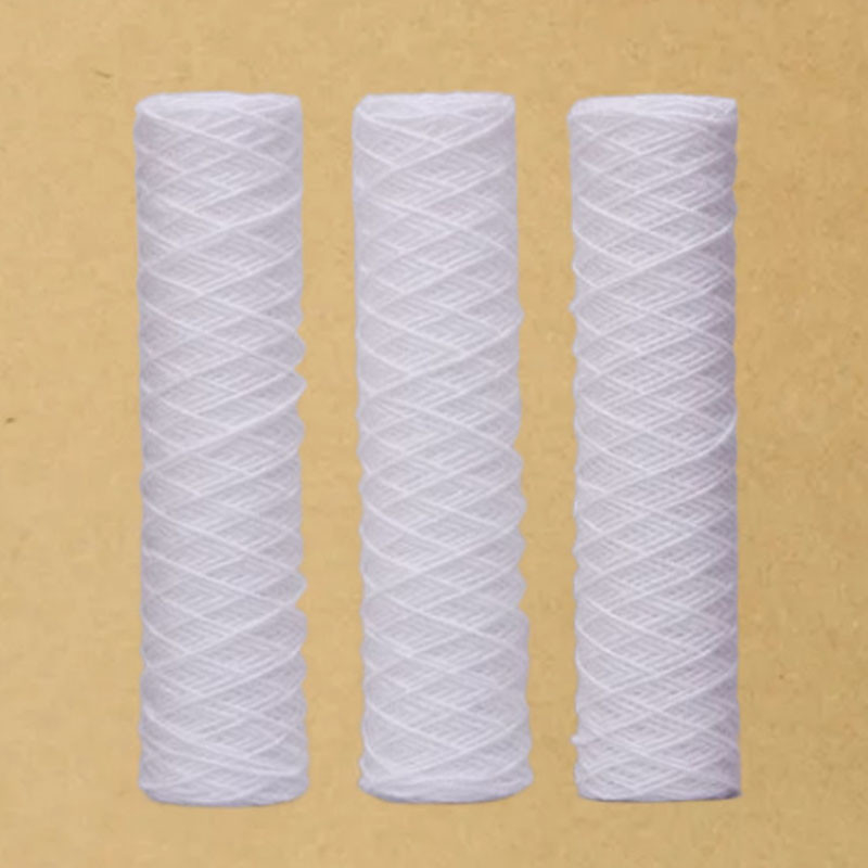 Cotton Wire Wound Filter Core Power Plant Filter Core Cartridge Filter Element Kütük Tel Filtresi Çekirdek Güç Santrali