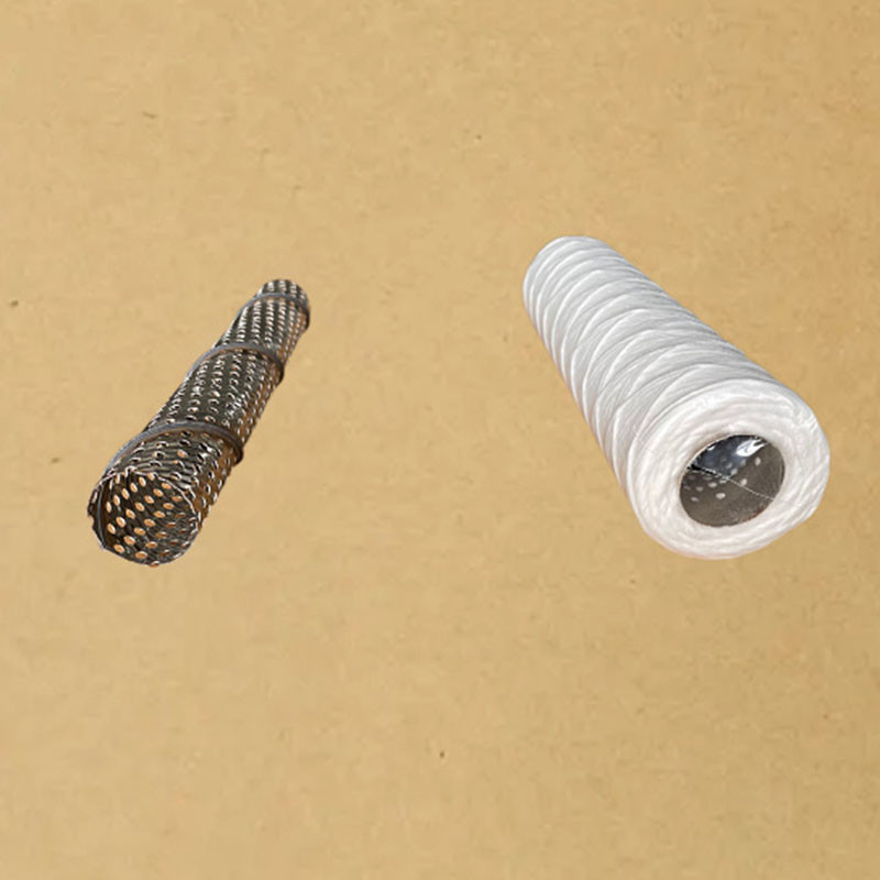 Cotton Wire Wound Filter Core Power Plant Filter Core Cartridge Filter Element Kütük Tel Filtresi Çekirdek Güç Santrali