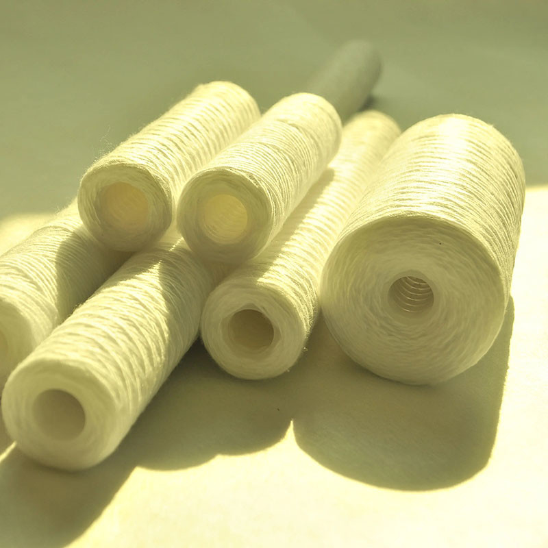 Popüler Tubular Filtre Elementi Yaralı PP Pamuk Filtre