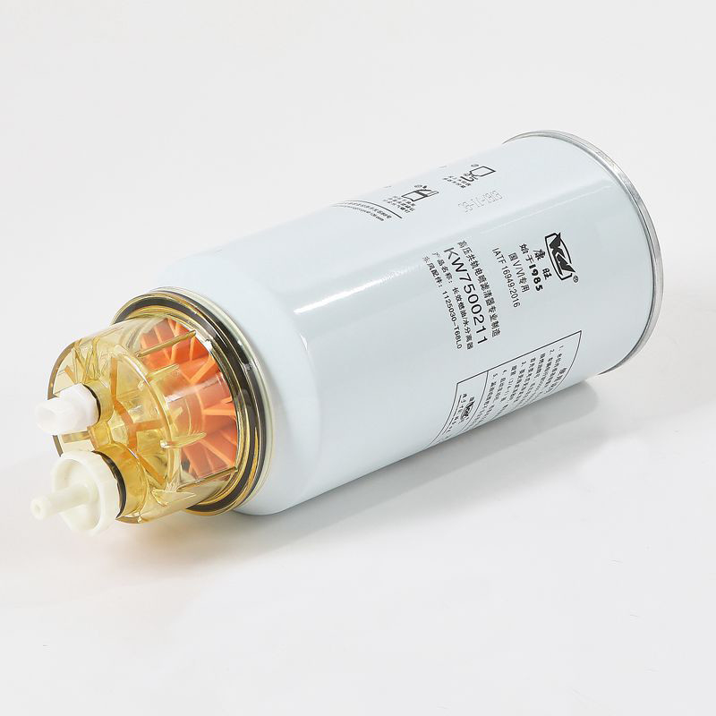 KW7500211 Yüksek Akış Hızı Metal Kamyon Yakıt Filtresi Yakıt Filtrasyonu İçin Metal Malzemelerle